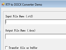 RTF to DOCX Converter